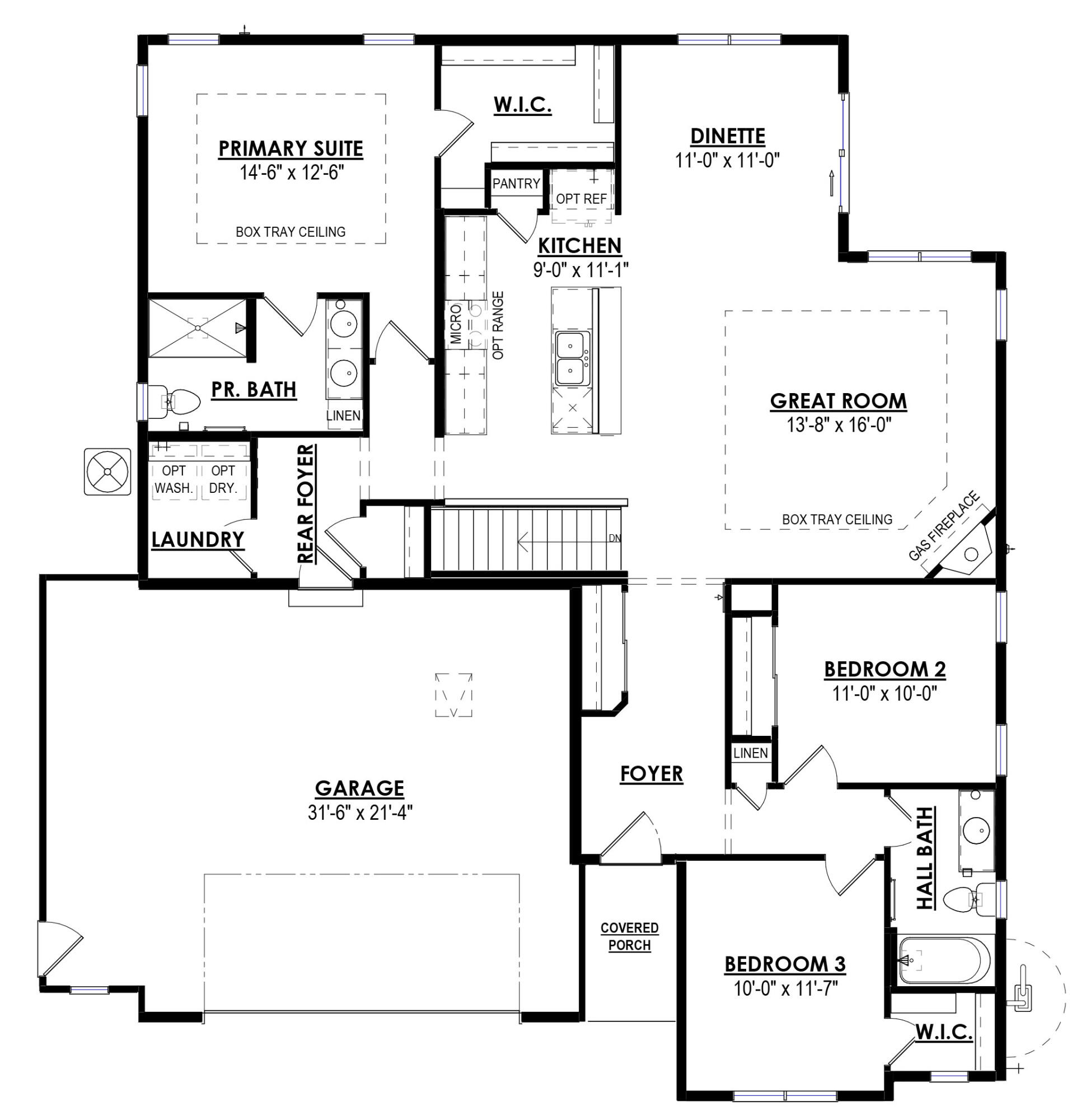 680 Stonefield Lane Whitewater, WI 53190 - Photo 28 of 28 132-046-McKinley_FloorPlan