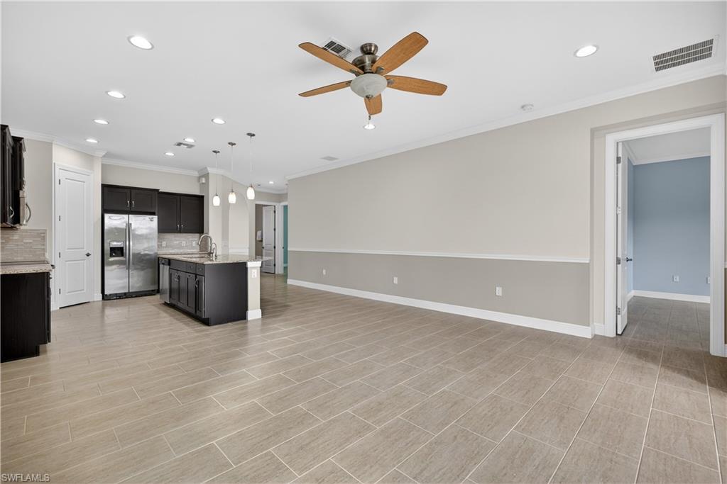 1412 Lucena Lane South Naples, FL 34113 - Photo 48 of 49 Open floor plan, recessed lighting, and tile floors