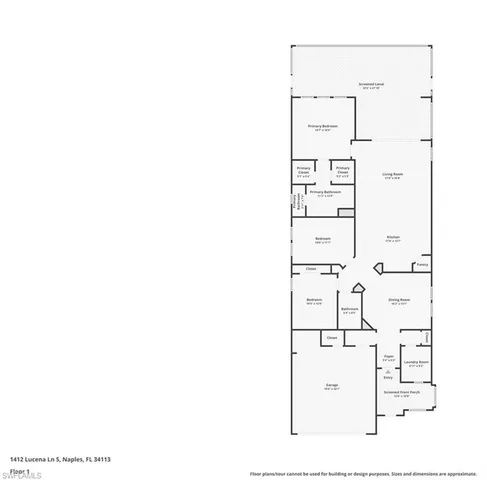 $600,000 | 1412 Lucena Lane South, Naples, FL 34113