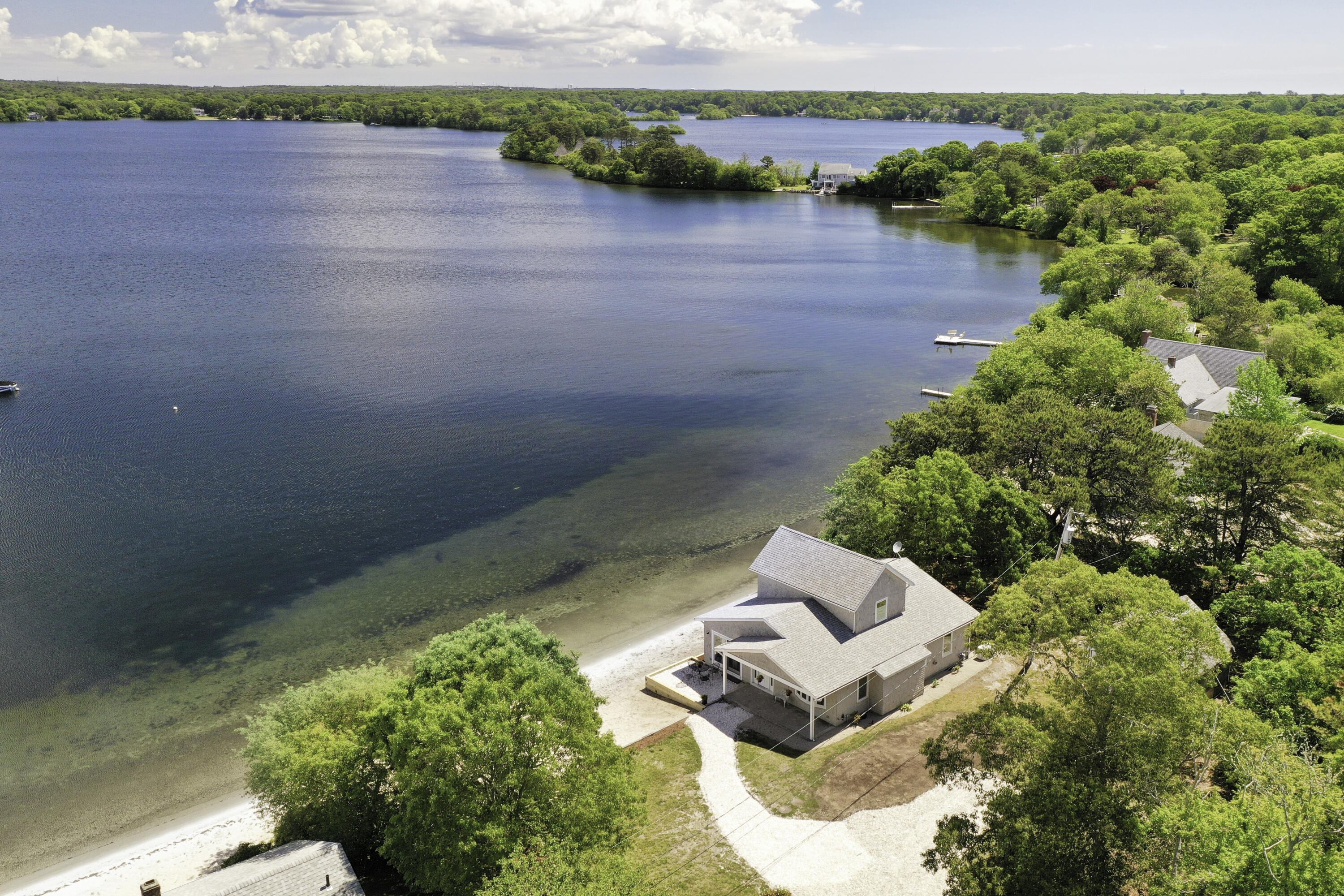 97 Willow Run Drive Centerville, MA 02632 - Photo 3 of 30 a view of a lake from a balcony