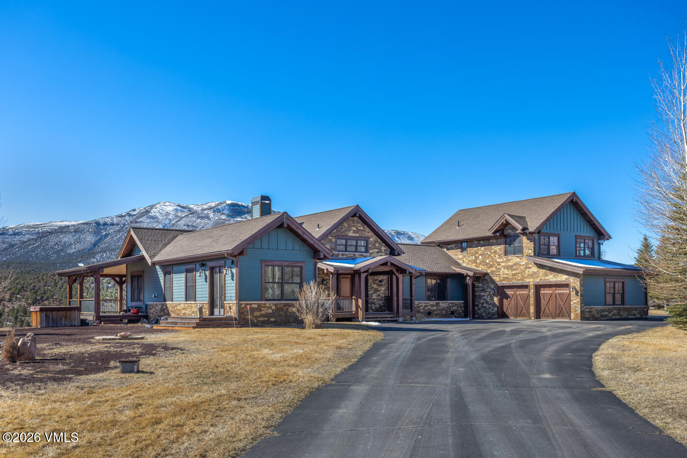 34900 Colorado River Road McCoy, CO 80463 - Photo 9 of 46 a front view of a house with a yard
