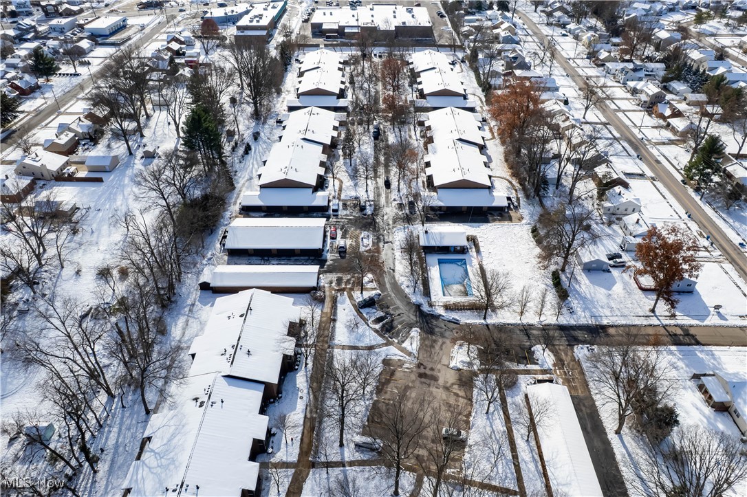 22968 Maple Ridge Road, Unit 103 North Olmsted, OH 44070 - Photo 23 of 25 View of snowy aerial view