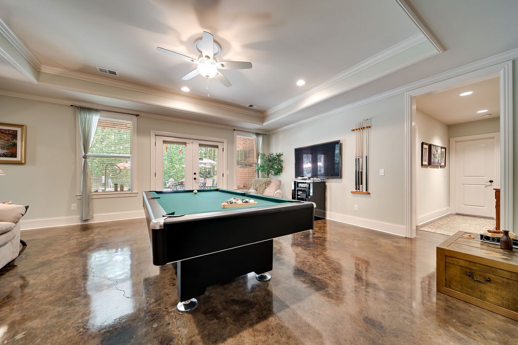 5751 Pinewood Road Franklin, TN 37064 - Photo 32 of 50 a room with pool table and windows