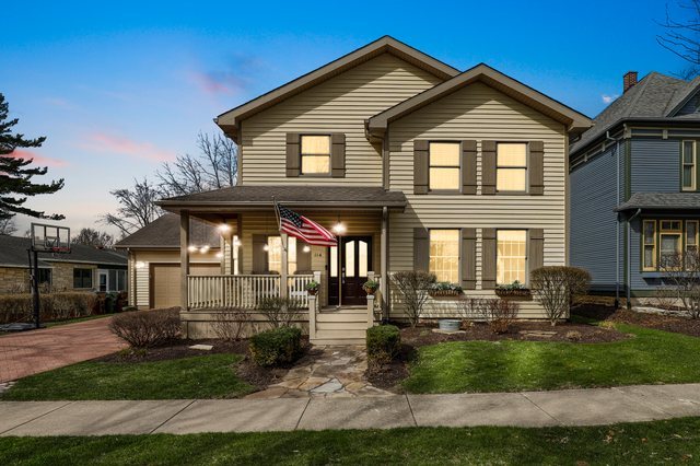 114 Hickory Street Frankfort, IL 60423 - Photo 2 of 46 a front view of a house with a yard