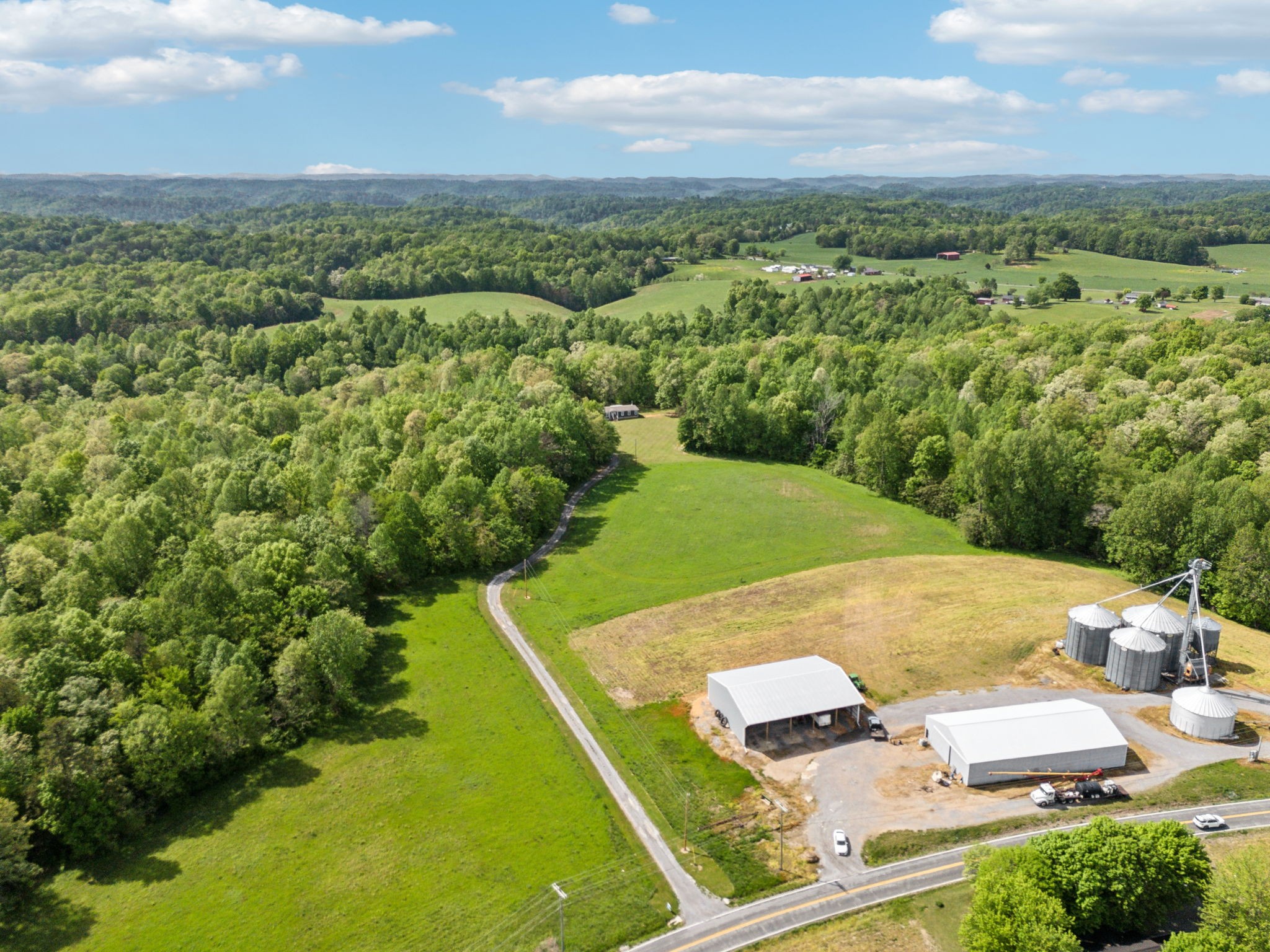 2182 New Home Road Smithville, TN 37166 - Photo 57 of 67 an aerial view of residential houses with outdoor space