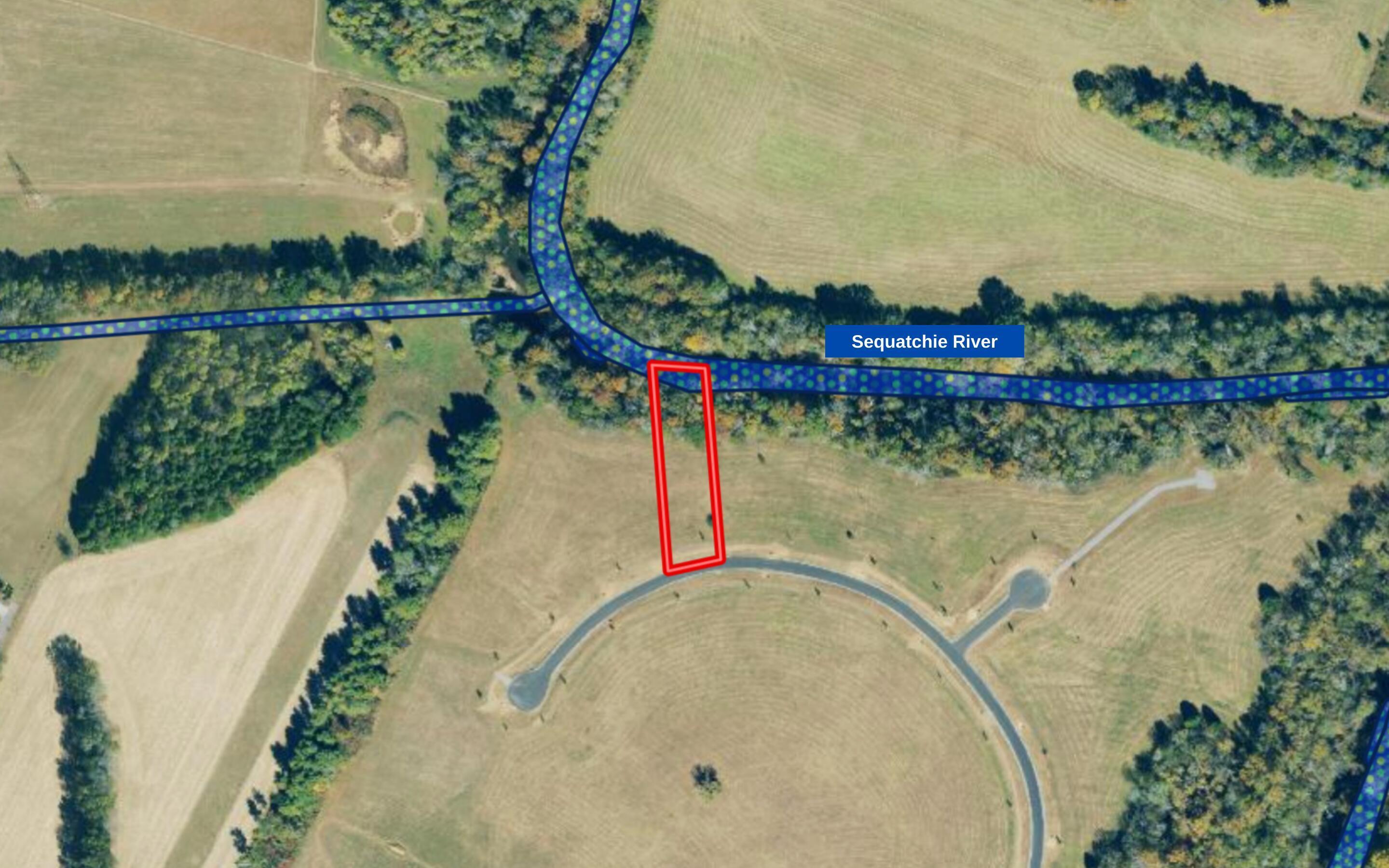 Lot 35 River Ridge Drive Dunlap, TN 37327 - Photo 6 of 35 Aerial of Property Lines