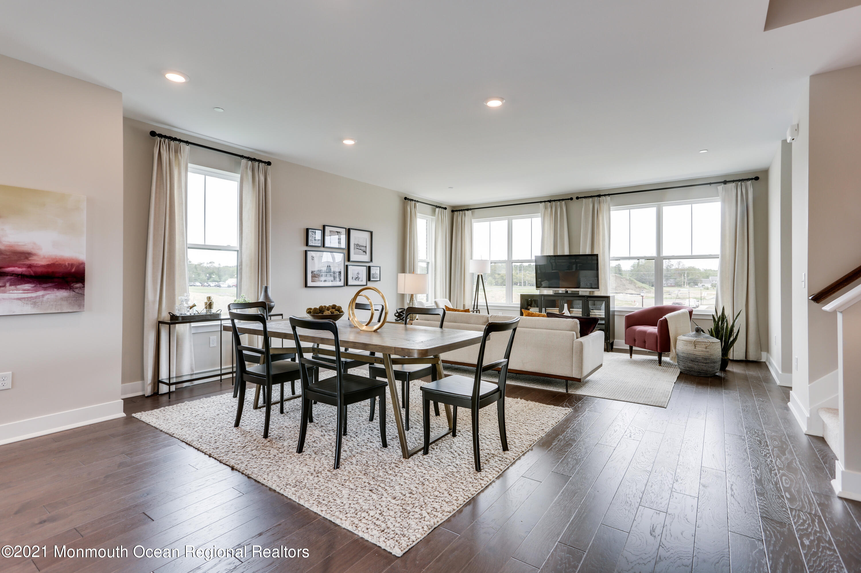 39 Mariveles Way Tinton Falls, NJ 07724 - Photo 16 of 16 a view of a dining room with furniture and wooden floor
