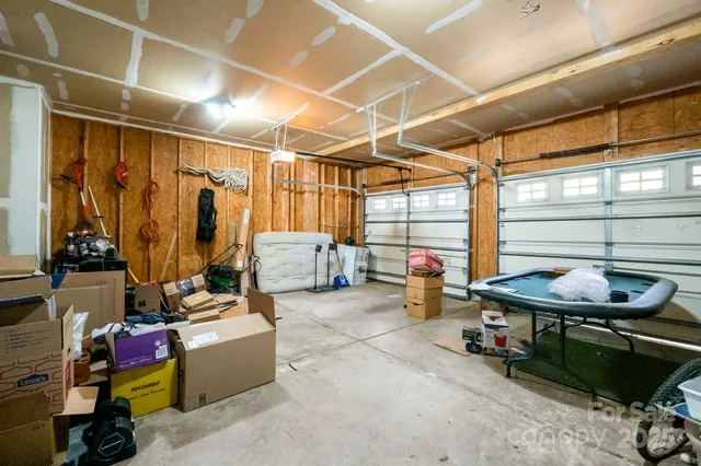 a room with furniture