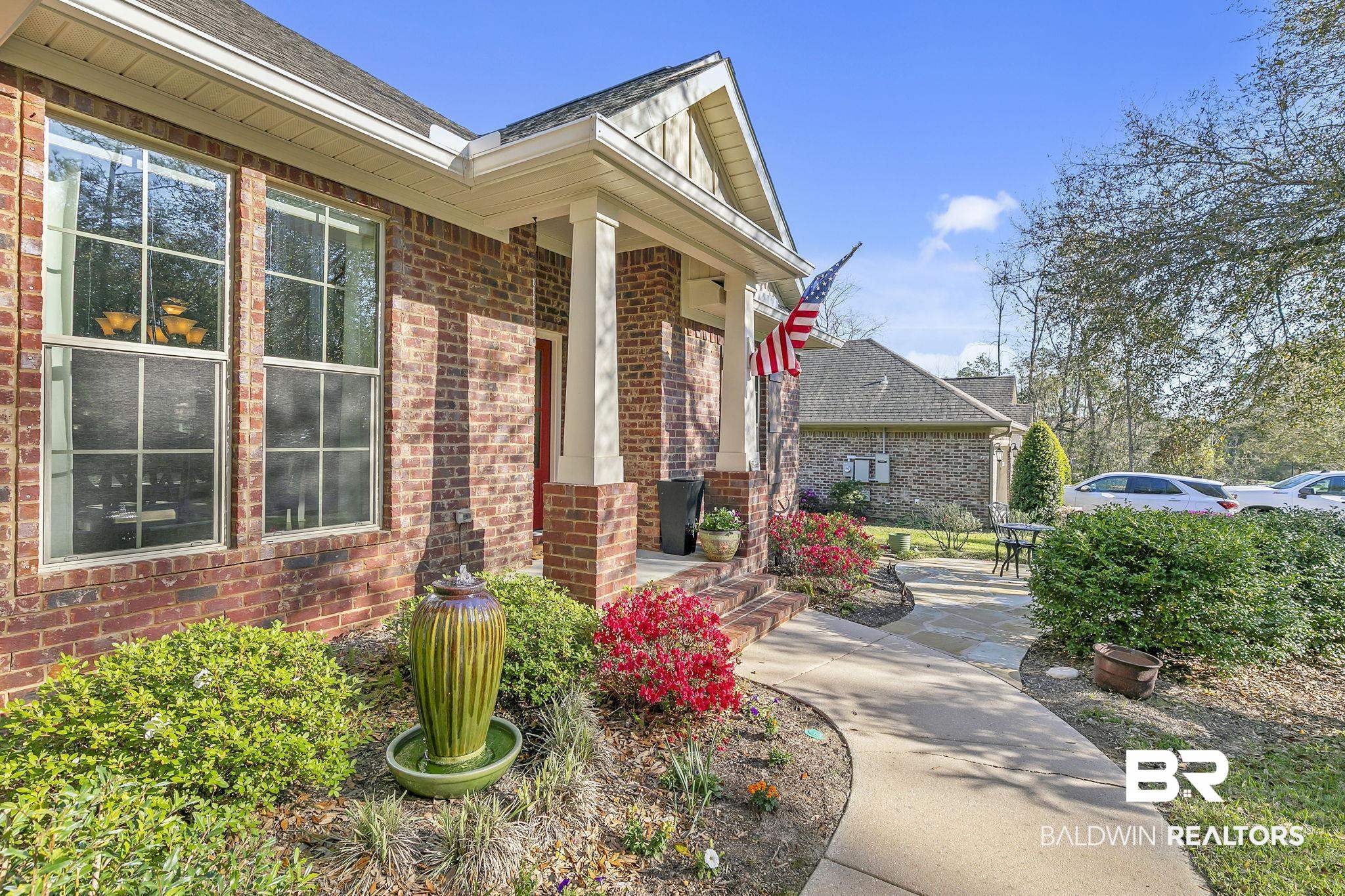 20105 Bunker Loop Fairhope, AL 36532 - Photo 11 of 65 Entrance to property azaleas and mature landscaping