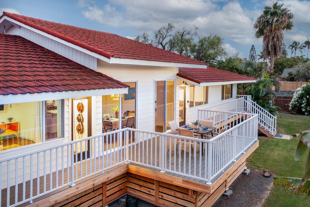 68-1788 Auhili Loop Waikoloa, HI 96738 - Photo 4 of 29 a view of a house with a wooden deck