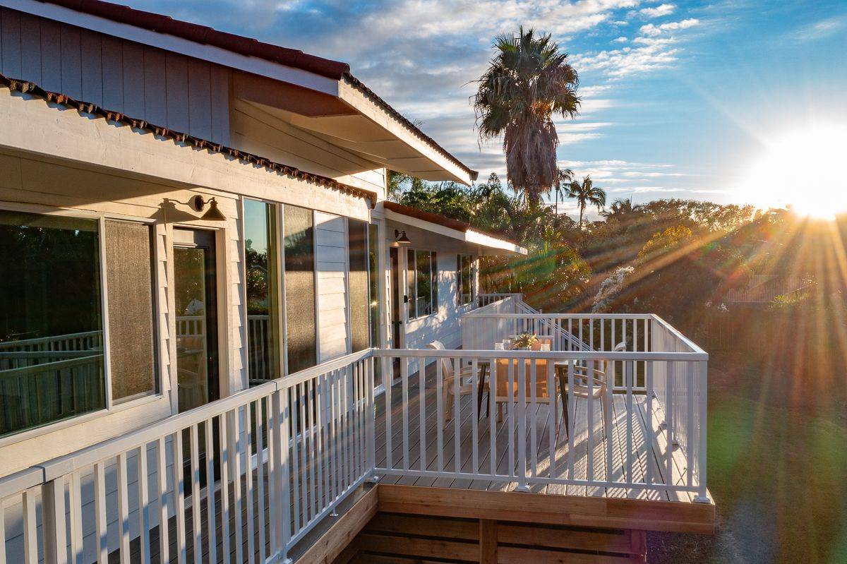 68-1788 Auhili Loop Waikoloa, HI 96738 - Photo 5 of 29 a view of balcony with wooden floor and outdoor space