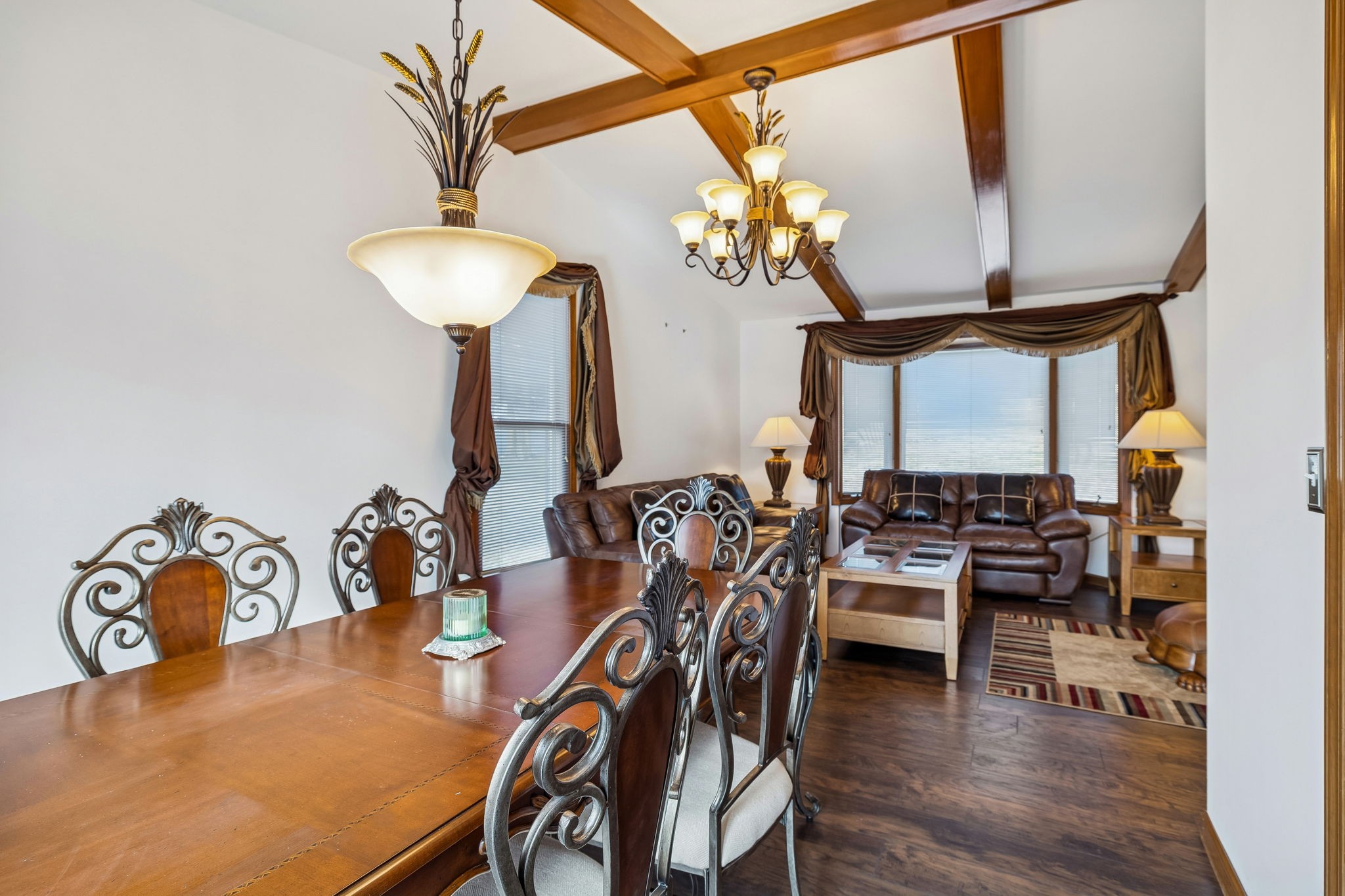 1795 Needmore Road Old Hickory, TN 37138 - Photo 12 of 56 a view of a dining room with furniture and wooden floor