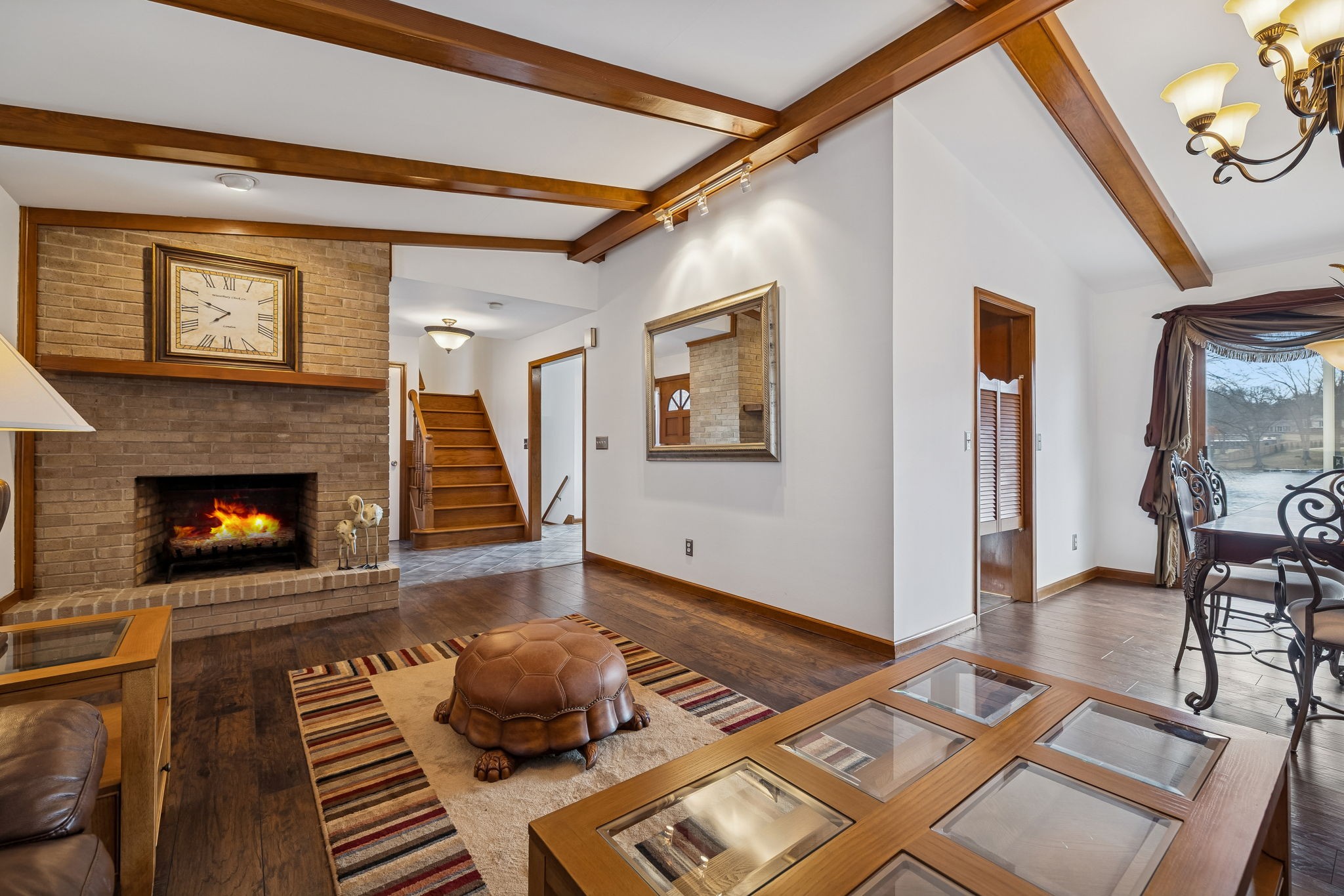 1795 Needmore Road Old Hickory, TN 37138 - Photo 16 of 56 a living room with furniture and a fireplace