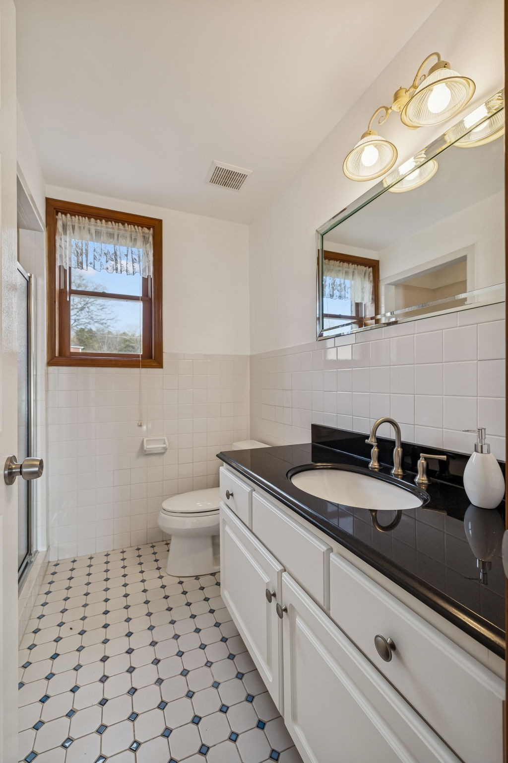 1795 Needmore Road Old Hickory, TN 37138 - Photo 38 of 56 a bathroom with a sink a toilet and mirror