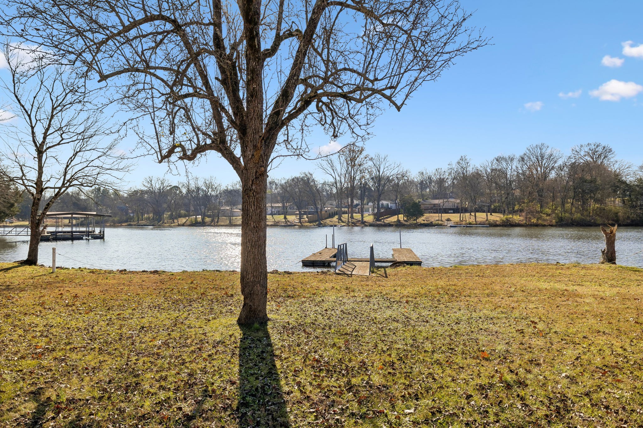 1795 Needmore Road Old Hickory, TN 37138 - Photo 47 of 56 a lake view with a large tree in the background