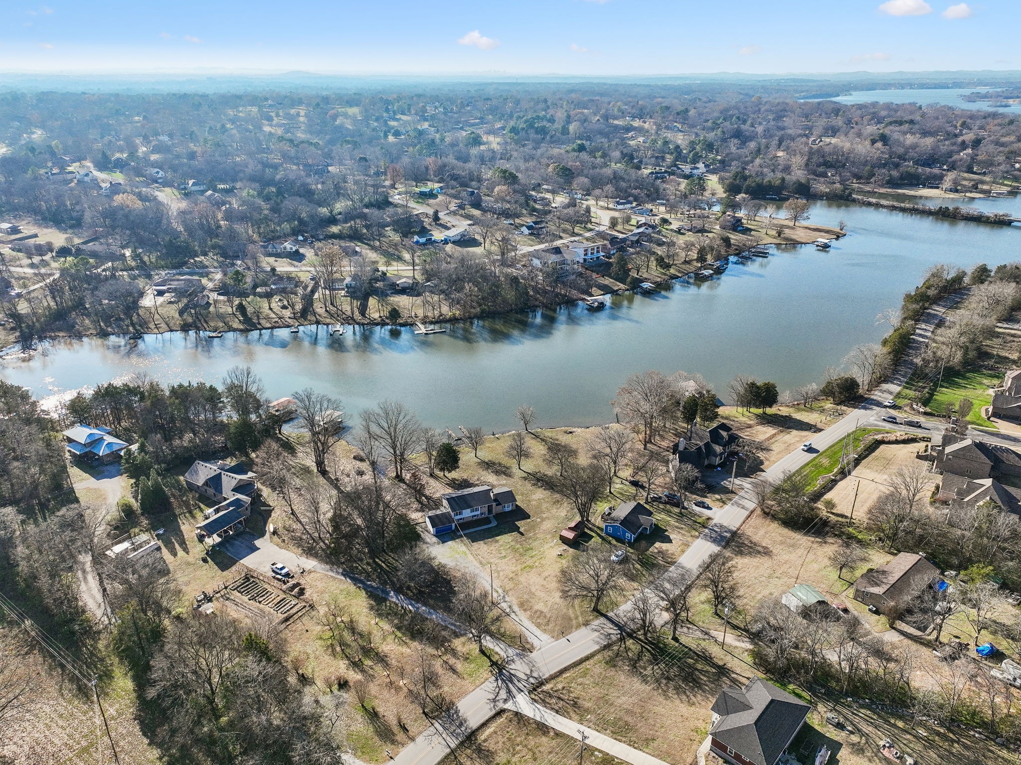 1795 Needmore Road Old Hickory, TN 37138 - Photo 50 of 56 a view of a lake with a city