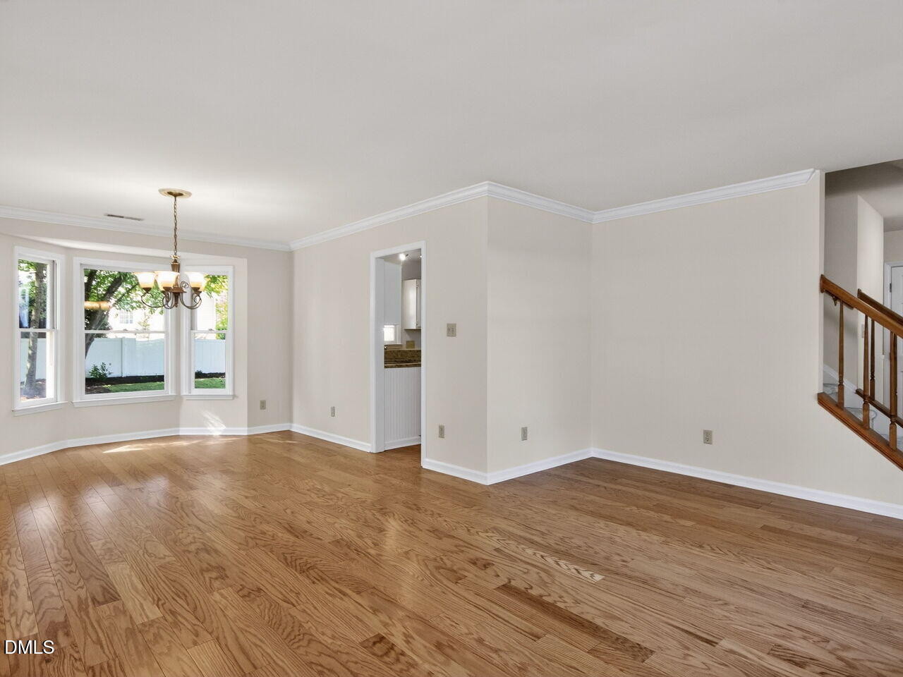 6329 Cape Charles Drive Raleigh, NC 27617 - Photo 5 of 39 Living Room /Dining Room