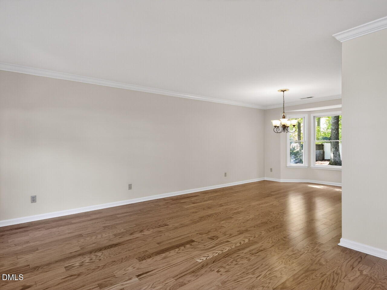 6329 Cape Charles Drive Raleigh, NC 27617 - Photo 6 of 39 Living Room/Dining Room