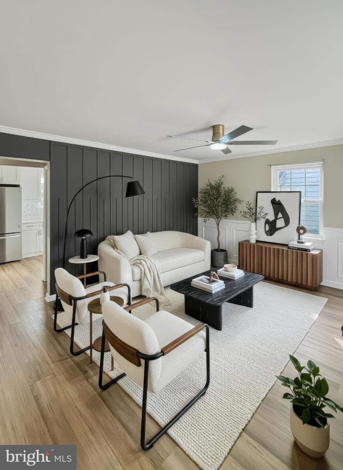 705 2nd Street Delanco, NJ 08075 - Photo 2 of 16 a living room with furniture and a wooden floor
