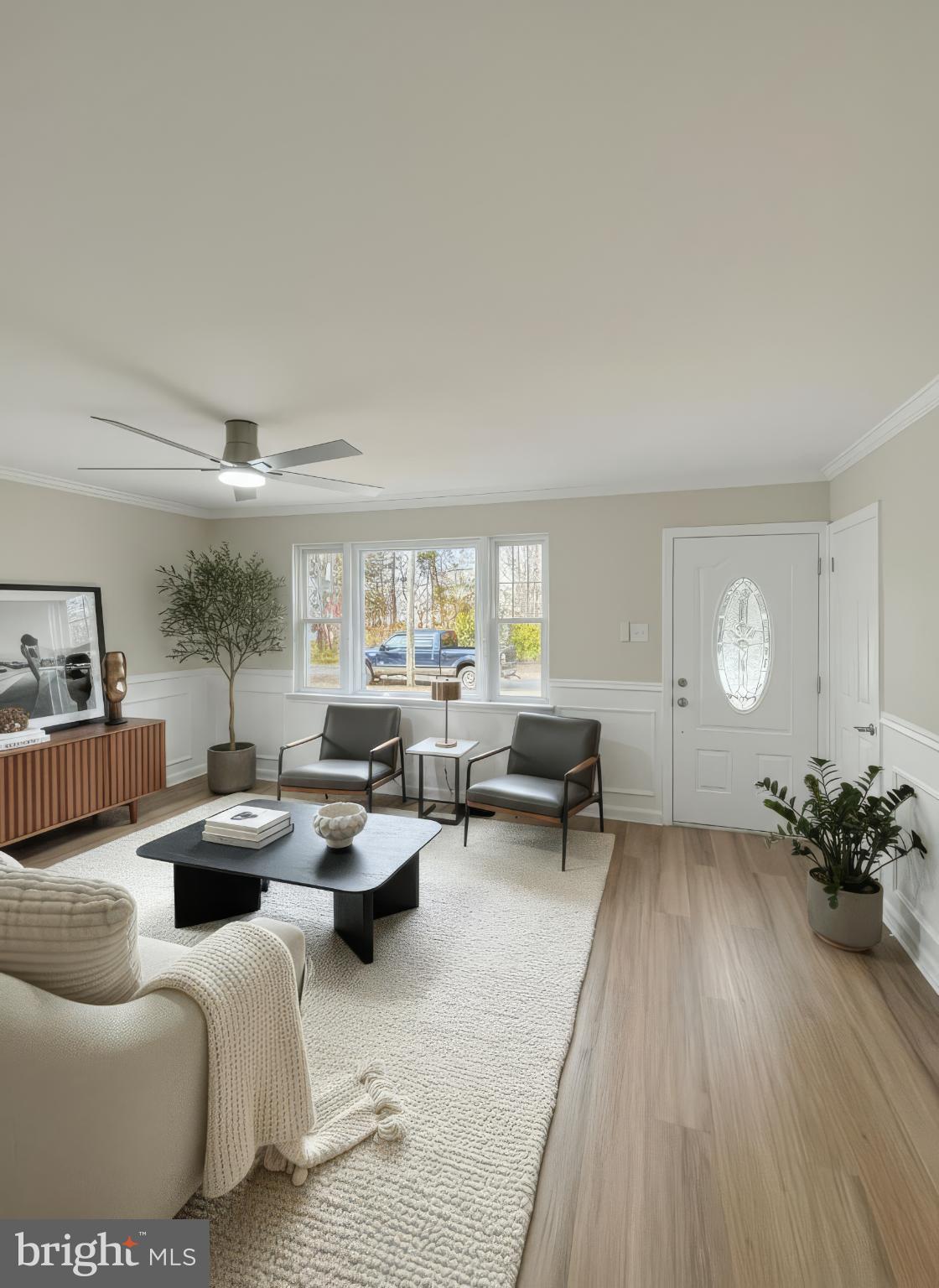 705 2nd Street Delanco, NJ 08075 - Photo 3 of 16 a living room with furniture and wooden floor