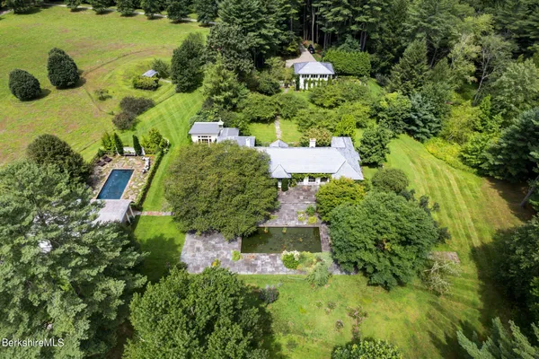 a view of a garden