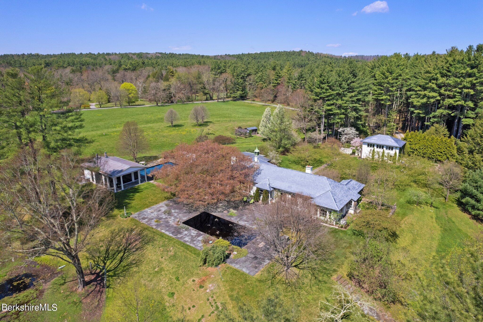 77 Seekonk Cross Road Great Barrington, MA 01230 - Photo 60 of 66 Aerial of the Property