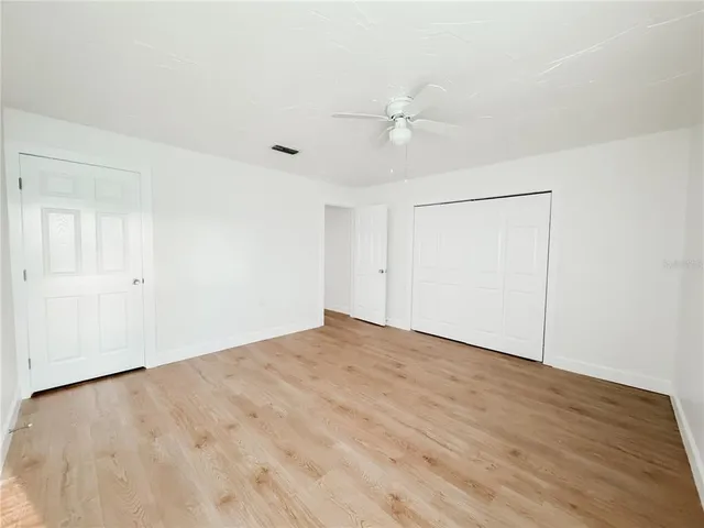 wooden floor in an empty room