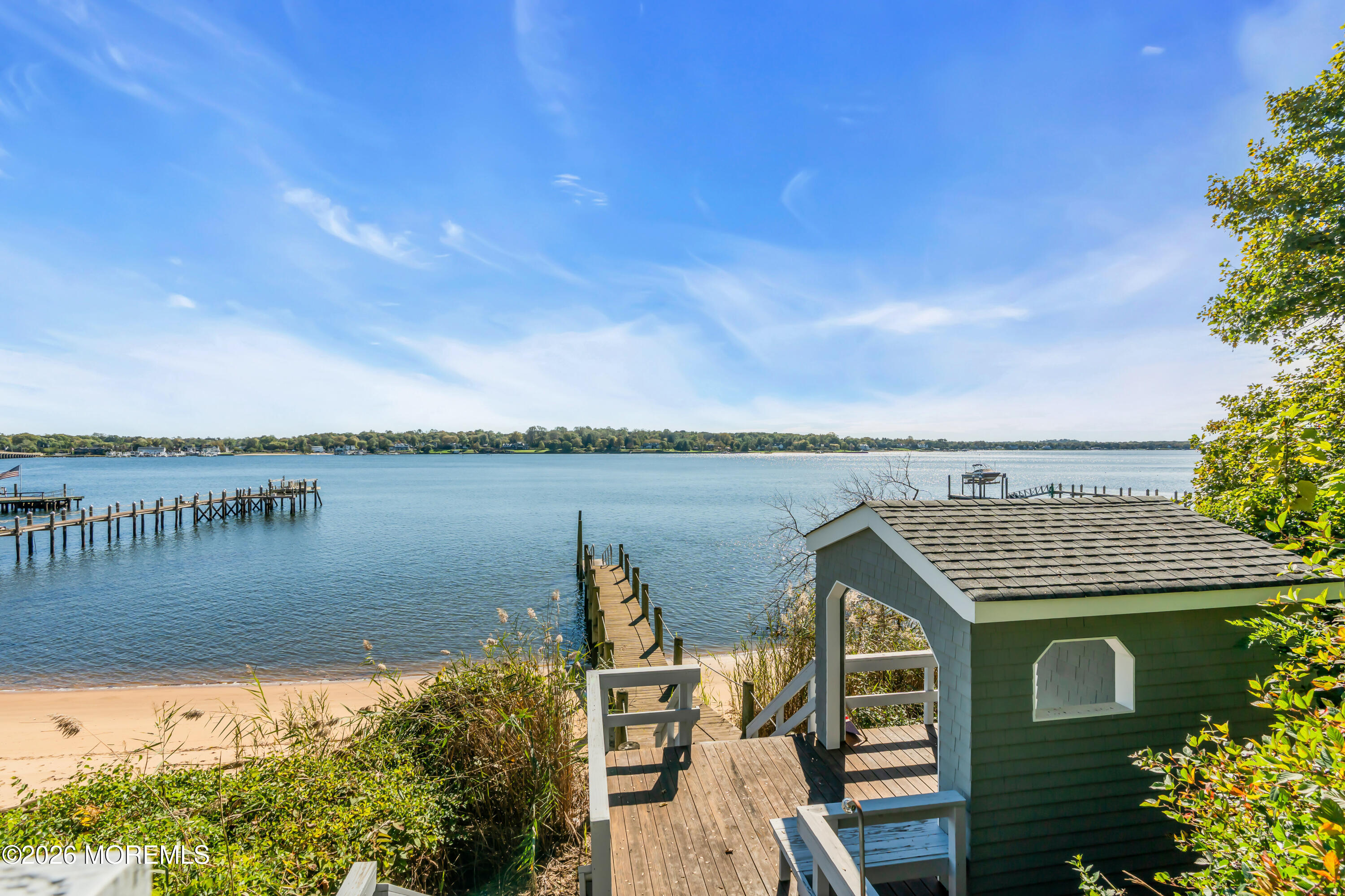 932 Navesink River Road Rumson, NJ 07760 - Photo 1 of 58 Views from the dock and boathouse