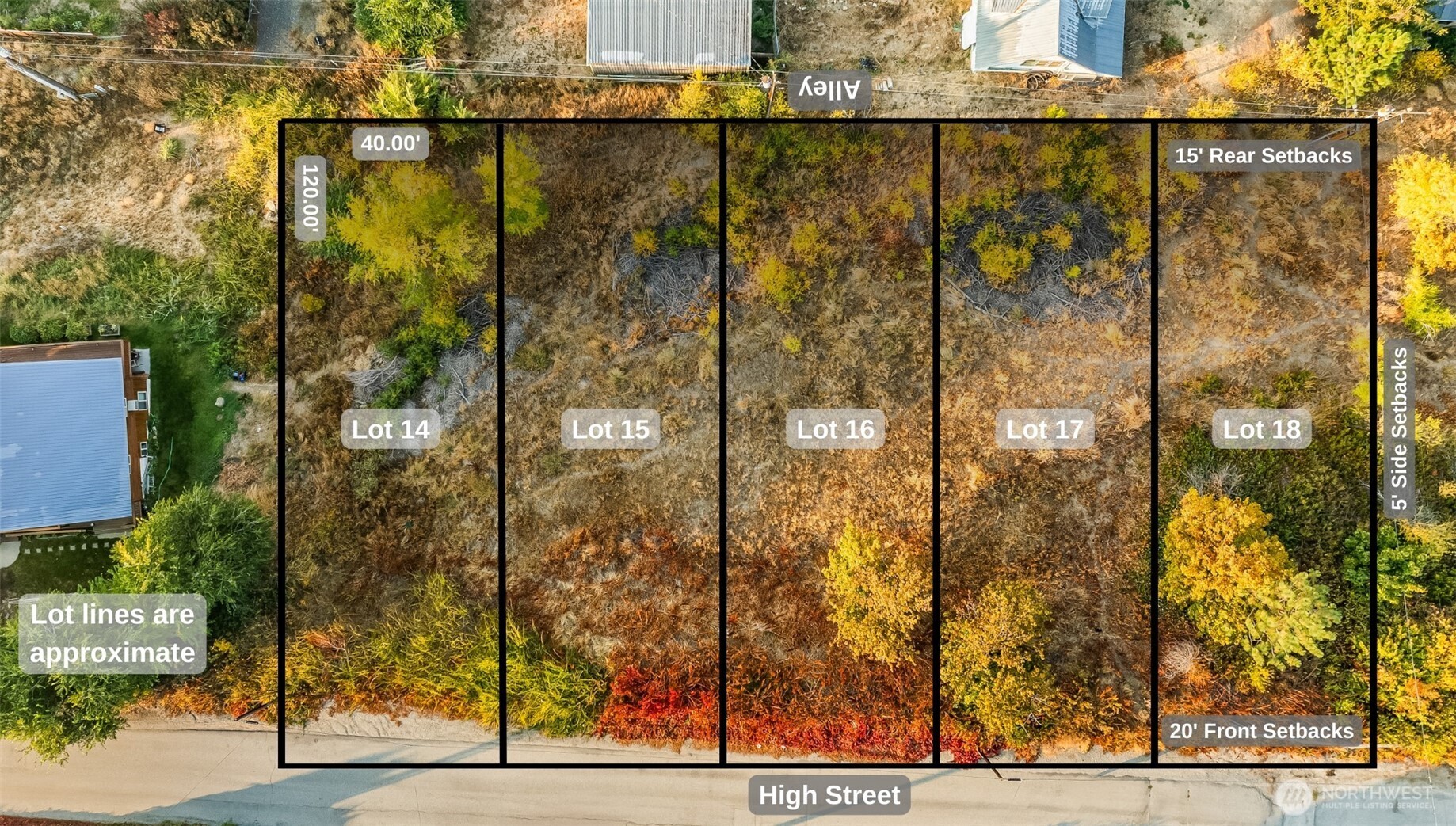 14 High Street Peshastin, WA 98847 - Photo 2 of 12 a view of a street along with trees