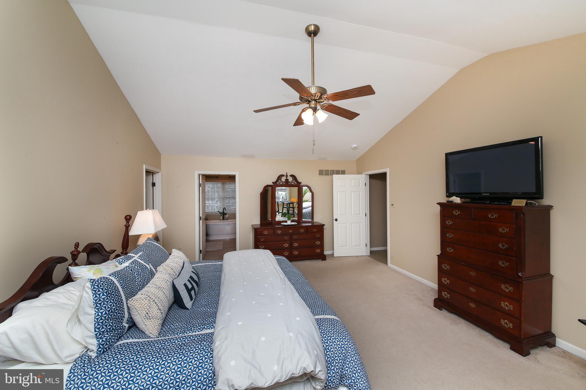 703 Talamore Drive Ambler, PA 19002 - Photo 18 of 35 Primary bedroom with vaulted ceilings