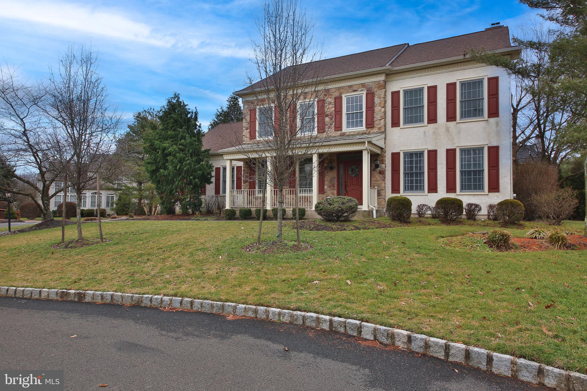 703 Talamore Drive Ambler, PA 19002 - Photo 2 of 35 Welcoming covered front porch
