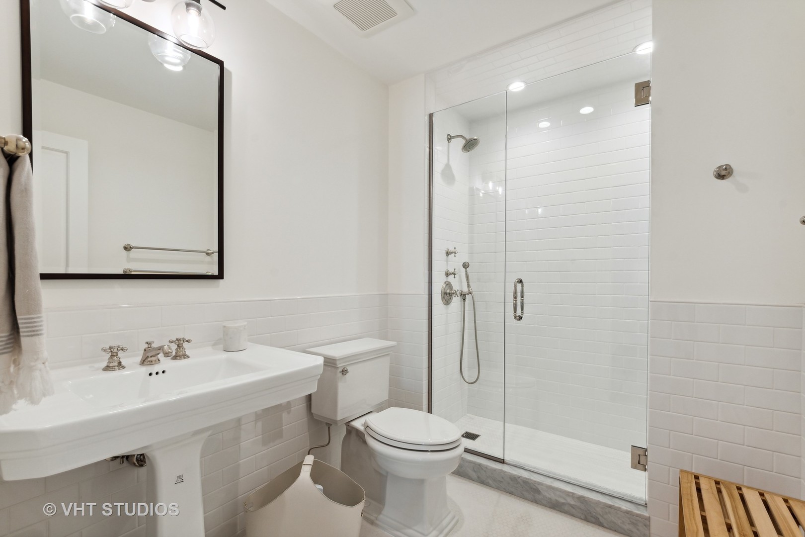 37 Sheridan Road Highland Park, IL 60035 - Photo 38 of 48 a bathroom with a sink toilet and shower