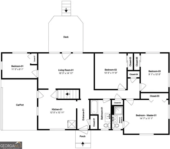 $2,000 | 2311 Cherry Blossom Drive Southwest, Atlanta, GA 30331