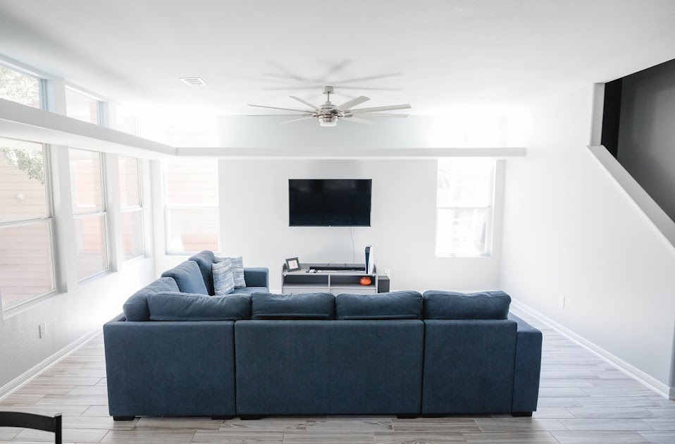 411 Wetzel Kyle, TX 78640 - Photo 6 of 28 a living room with furniture and a flat screen tv