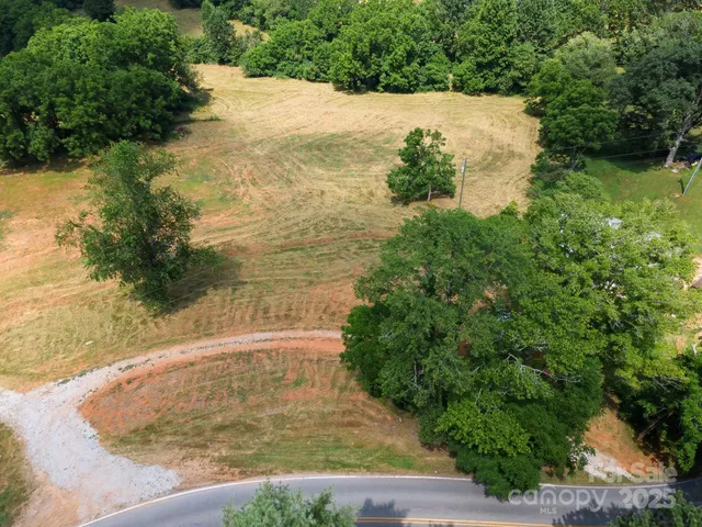 an aerial view of a house having outdoor space