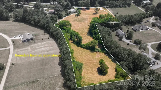 an aerial view of swimming pool