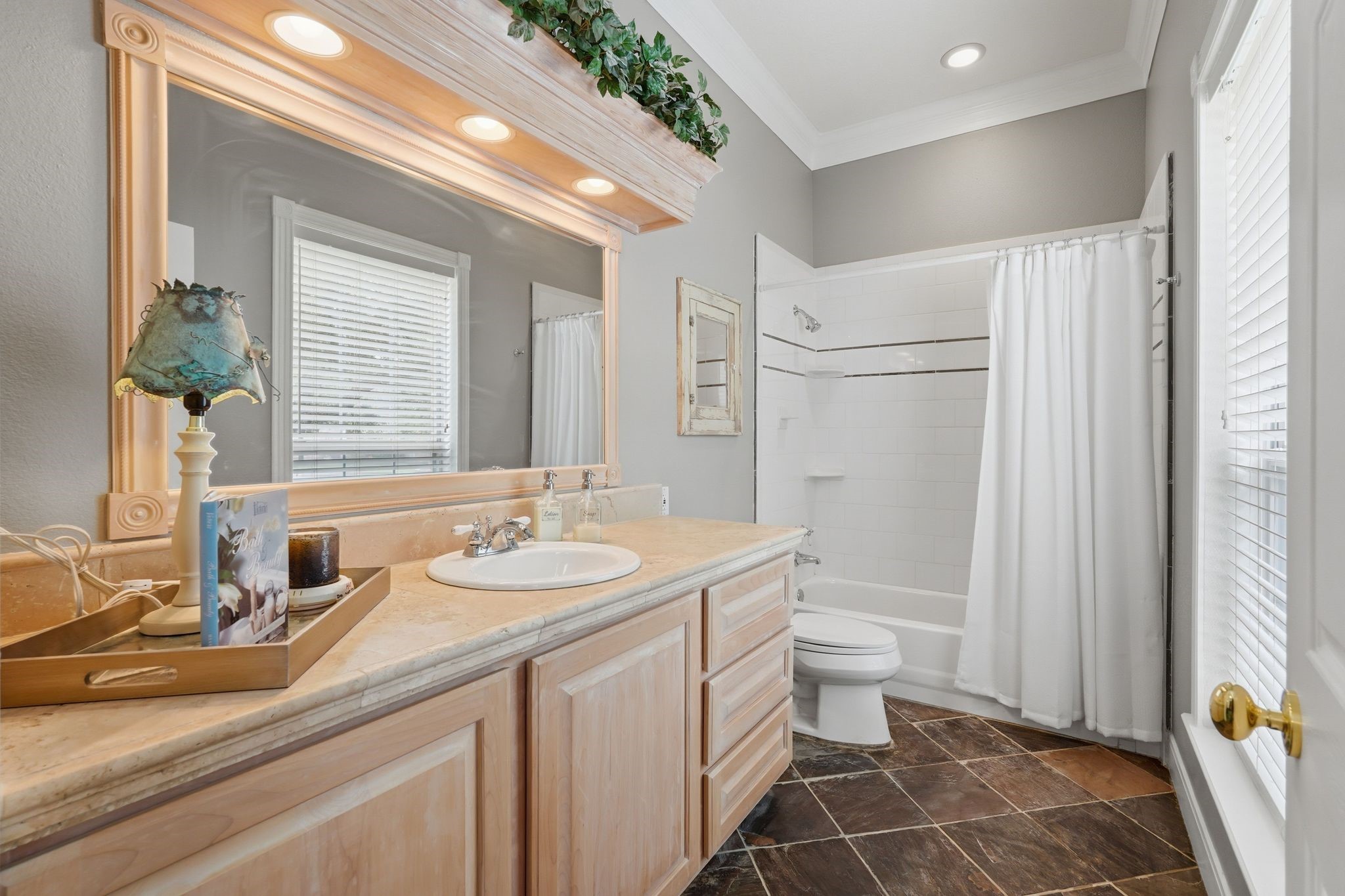 25014 Northampton Terrace Drive Spring, TX 77389 - Photo 22 of 41 Ensuite full bathroom for the first floor secondary bedroom