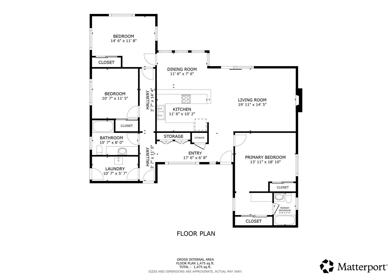 230 Larkspur Street Ridgecrest, CA 93555 - Photo 40 of 40 a picture of a floor plan