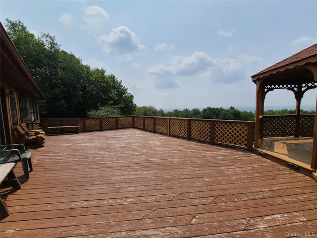 a view of a lush green field