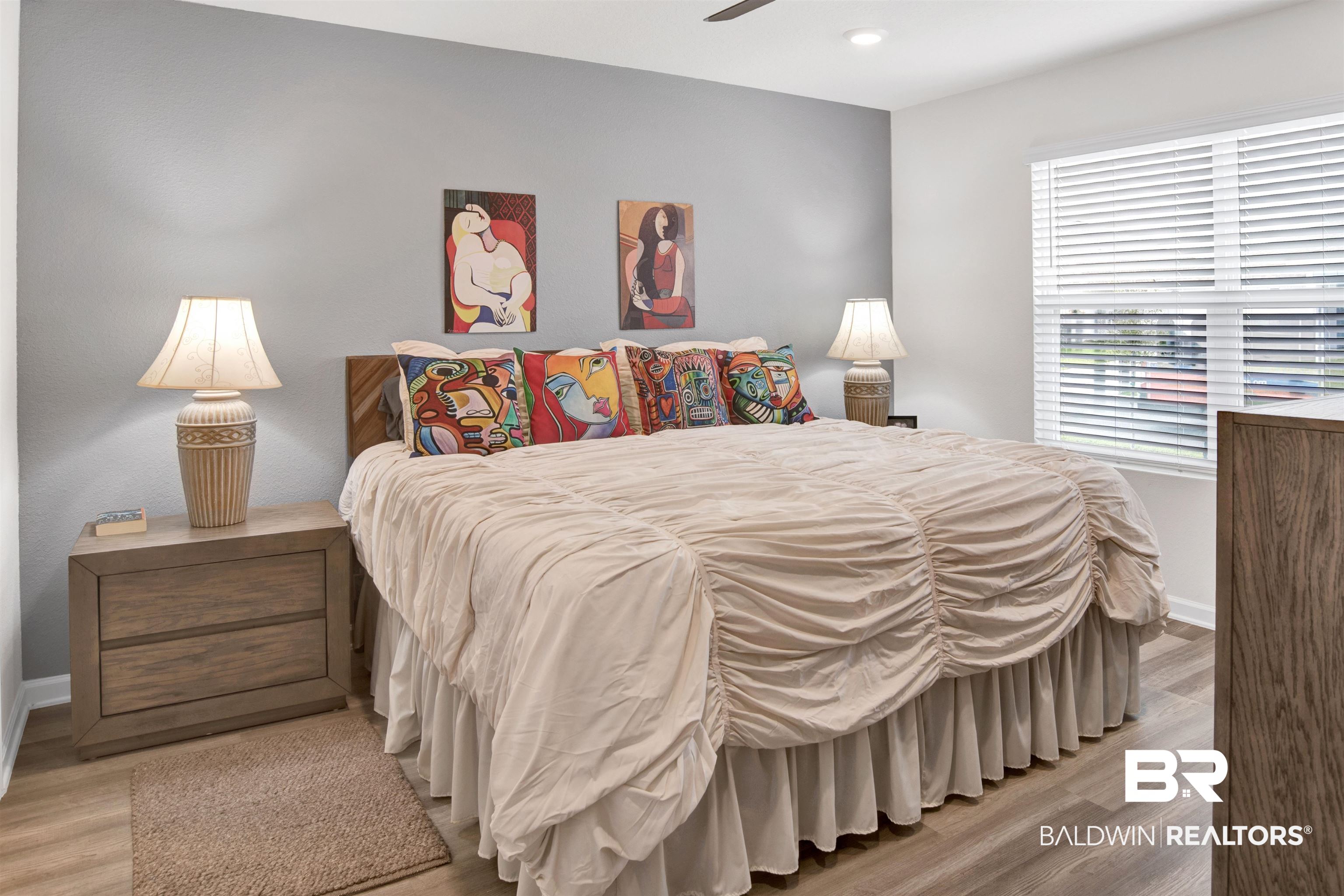 22348 Aleutian Avenue Foley, AL 36535 - Photo 14 of 32 Bedroom featuring light wood-style floors and a ceiling fan