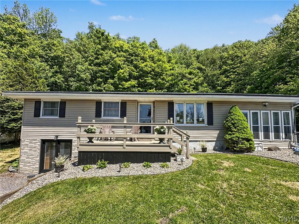 6628 East Homer-Baltimore Road Preble, NY 13077 - Photo 4 of 49 Front of House with Front Porch/Deck
