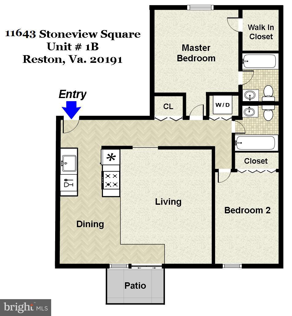 11643 Stoneview Square, Unit 1B Reston, VA 20191 - Photo 21 of 24 Interior (General)