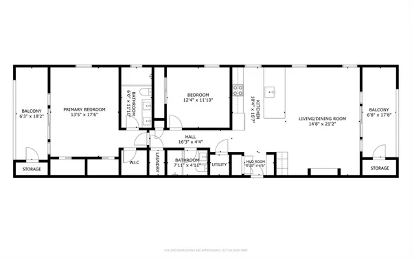 a view of a floor plan