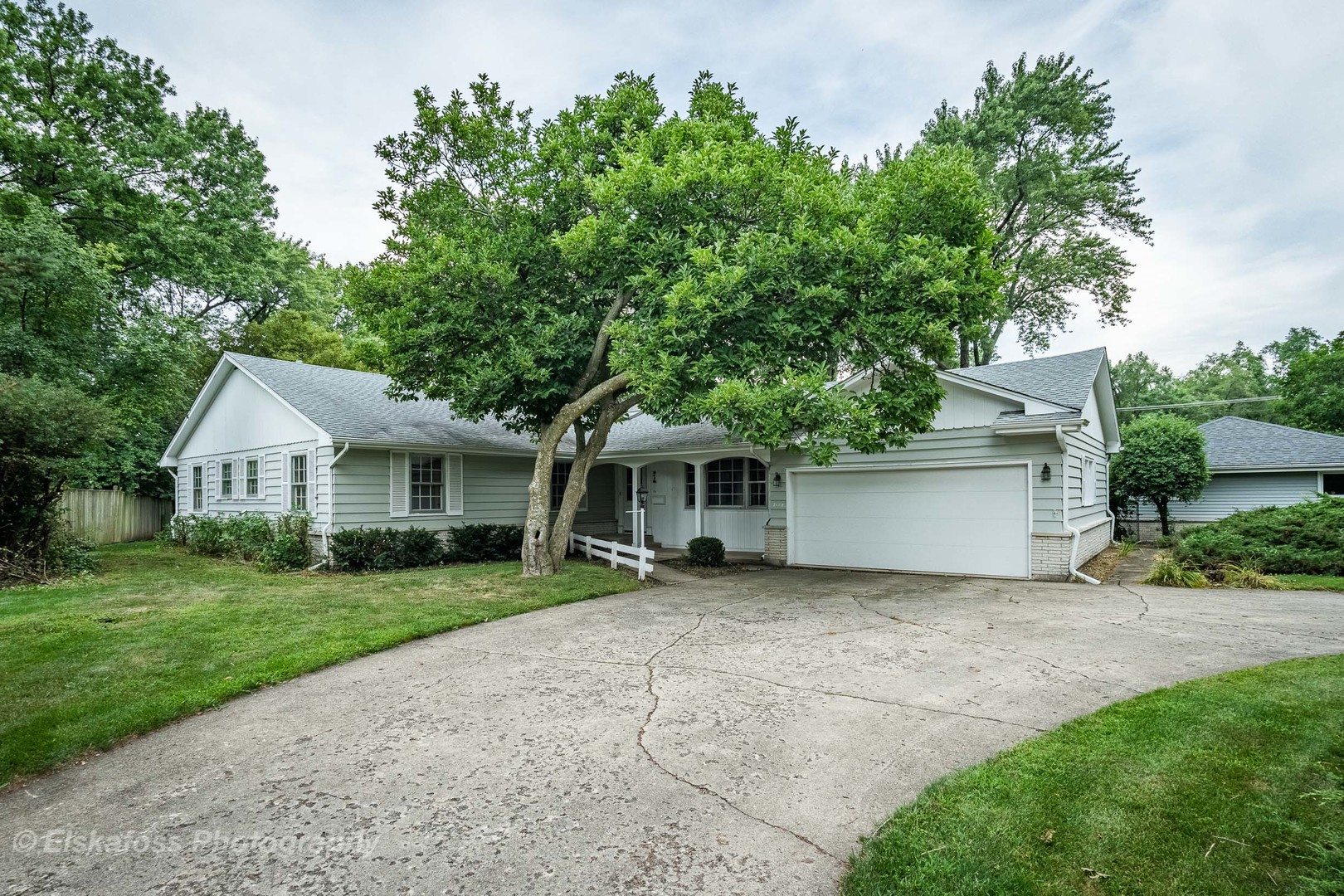 2114 Driving Park Road Wheaton, IL 60187 - Photo 1 of 14 a view of a house with a yard and large trees