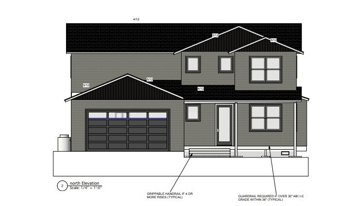 1780 Twin Oaks Lane Freeland, WA 98249 - Photo 2 of 8 a black and white building with black door