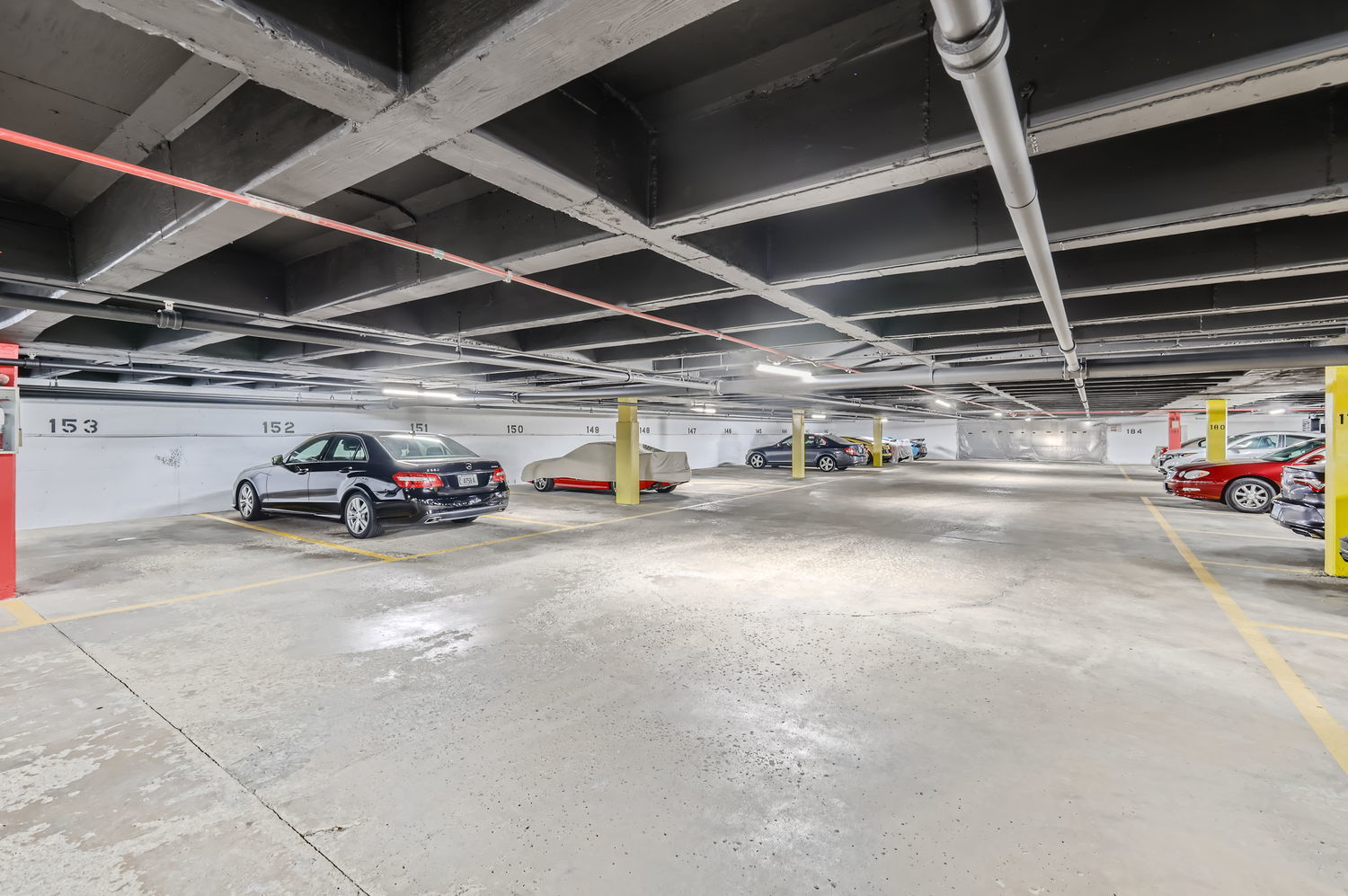 20 North Tower Road, Unit 12M Oak Brook, IL 60523 - Photo 24 of 28 a view of parking garage with cars