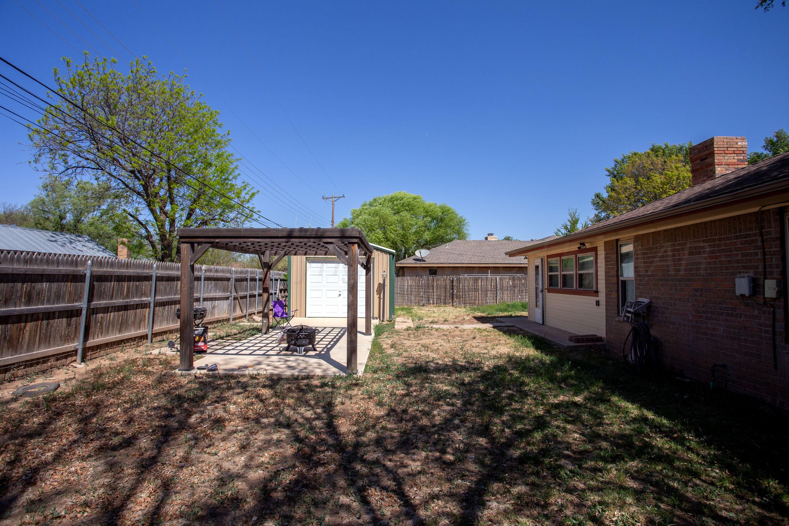 5016 Yale Street Amarillo, TX 79109 - Photo 31 of 31 Backyard