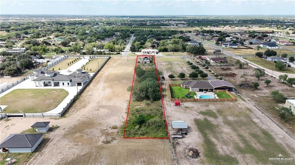 5418 North Minnesota Road Mission, TX 78574 - Photo 3 of 3 an aerial view of residential houses with outdoor space