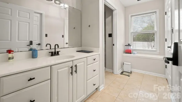a bathroom with a sink and a tub