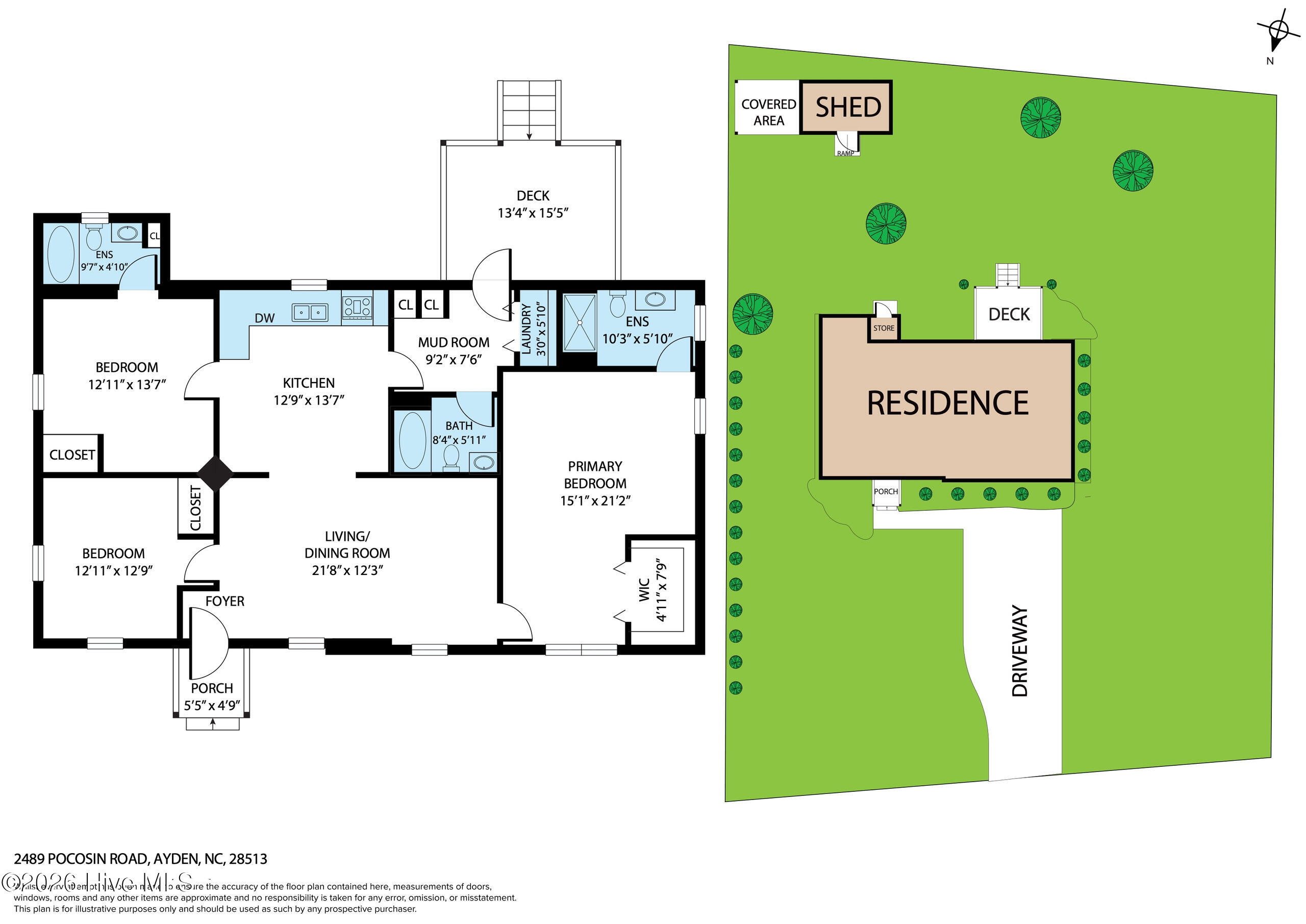 2489 Pocosin Road Ayden, NC 28513 - Photo 53 of 53 002_Pocosin Floor Plan